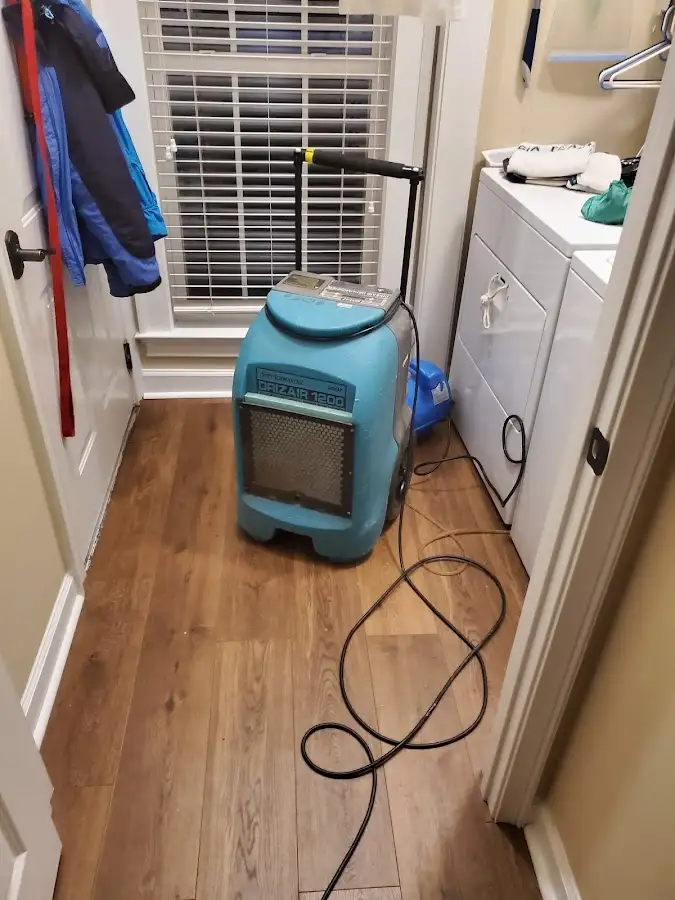 Commercial dehumidifier deployed for Flood Damage Cleanup in Anna