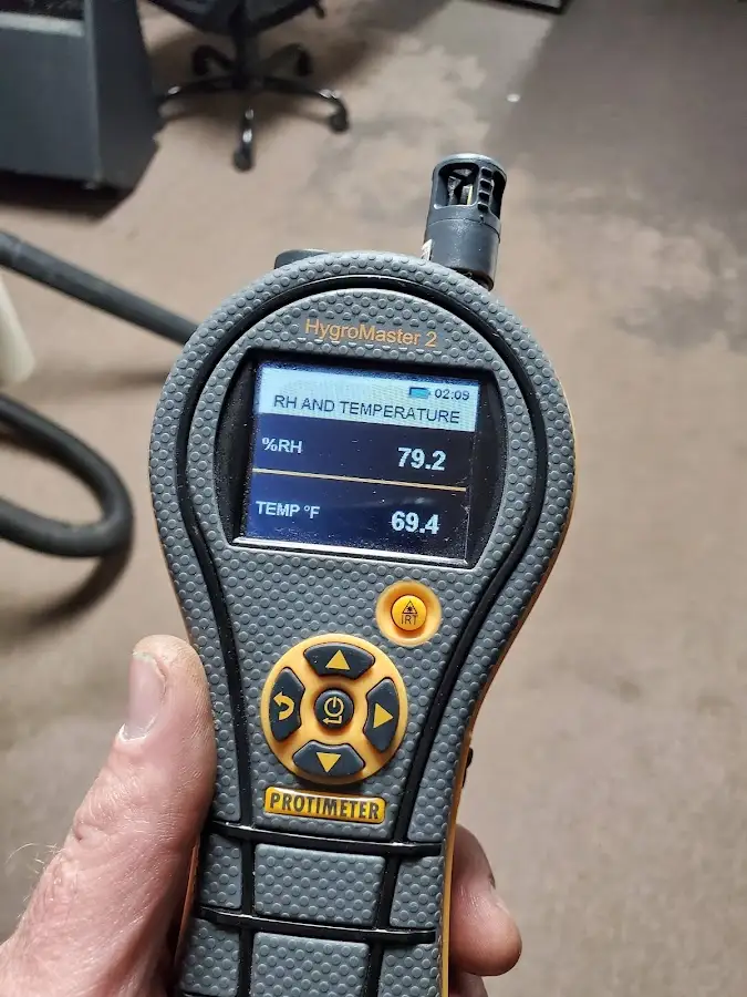 Moisture meter humidity assessment for Fire & Smoke Damage Restoration in Anna